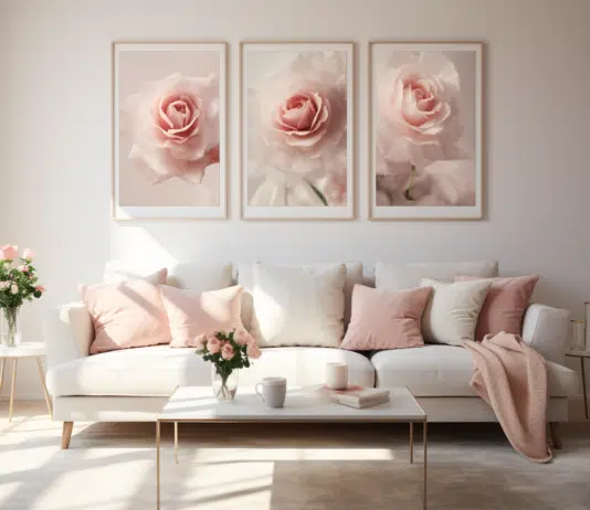 Adopter le rose poudré en déco pour un intérieur doux et moderne