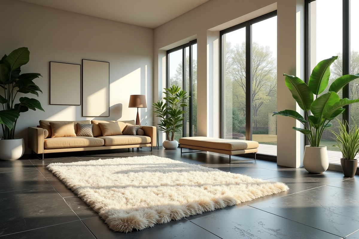 tapis couleur