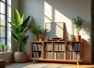 Comment sublimer le rangement de vos vinyles avec un meuble pour tourne-disque