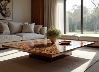 Sublimez votre salon avec une table basse Art déco