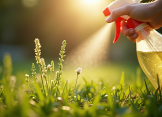 Vinaigre blanc : efficace pour tuer les mauvaises herbes ? Astuces naturelles