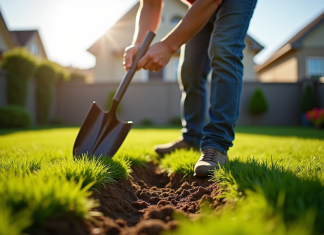 Retourner un terrain plein d’herbe : astuces et méthodes efficaces pour réussir
