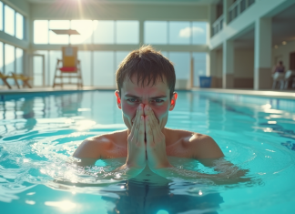 Impact santé: Risques de baignade dans une piscine surchlorée