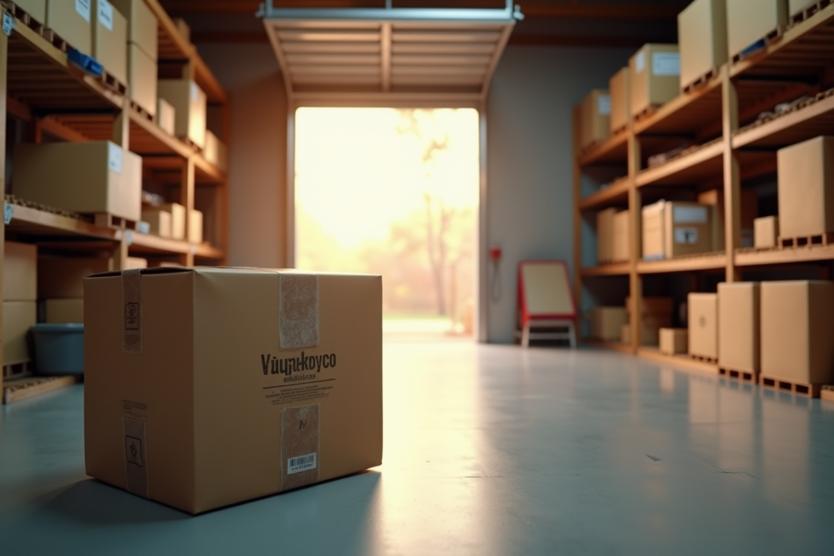 cartons stockage