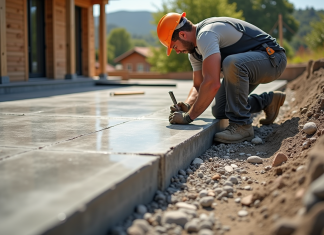 Fondation pour terrasse en béton : quel choix privilégier ?