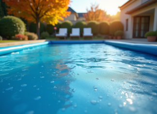 Empêcher l’eau de pénétrer : couverture piscine hiver efficace